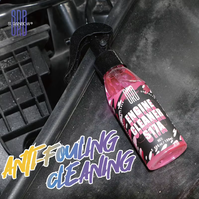 Nettoyeur et dégraissant pour baie de moteur de voiture, produit de nettoyage de décontamination puissant pour le nettoyage de la voiture du compartiment moteur, dissolvant de graisse