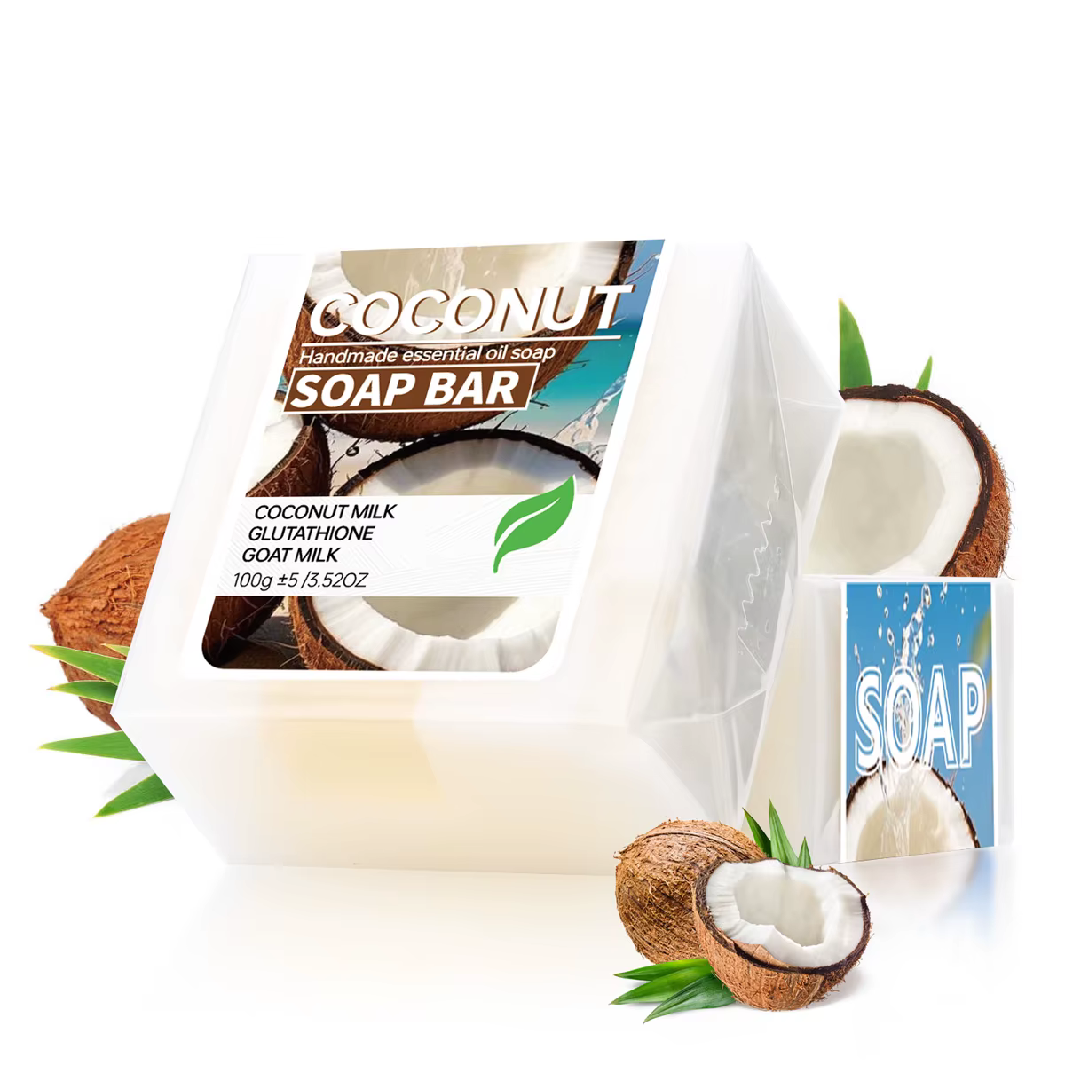 Savon hydratant au lait de coco