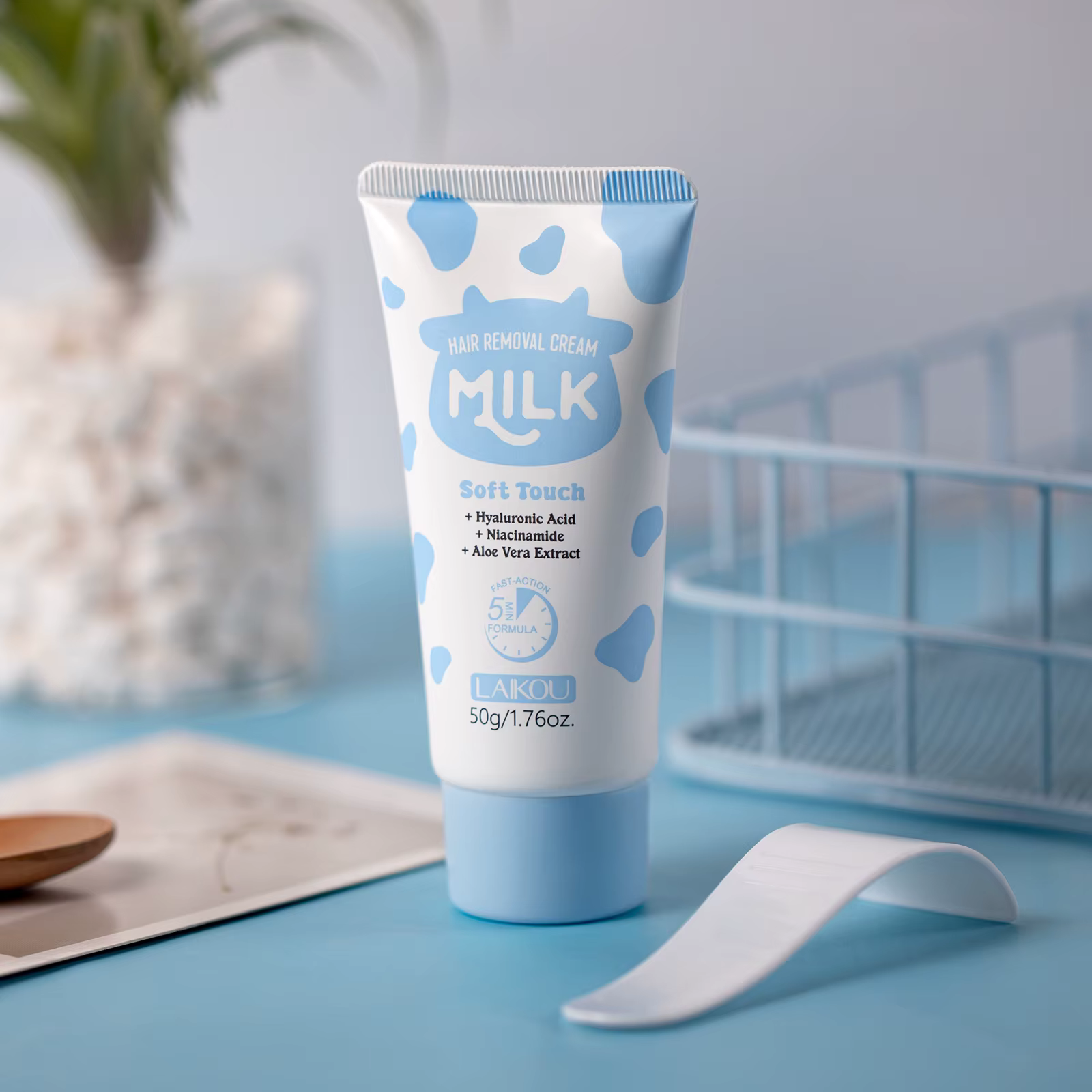 LAIKOU crème dépilatoire au lait traitement