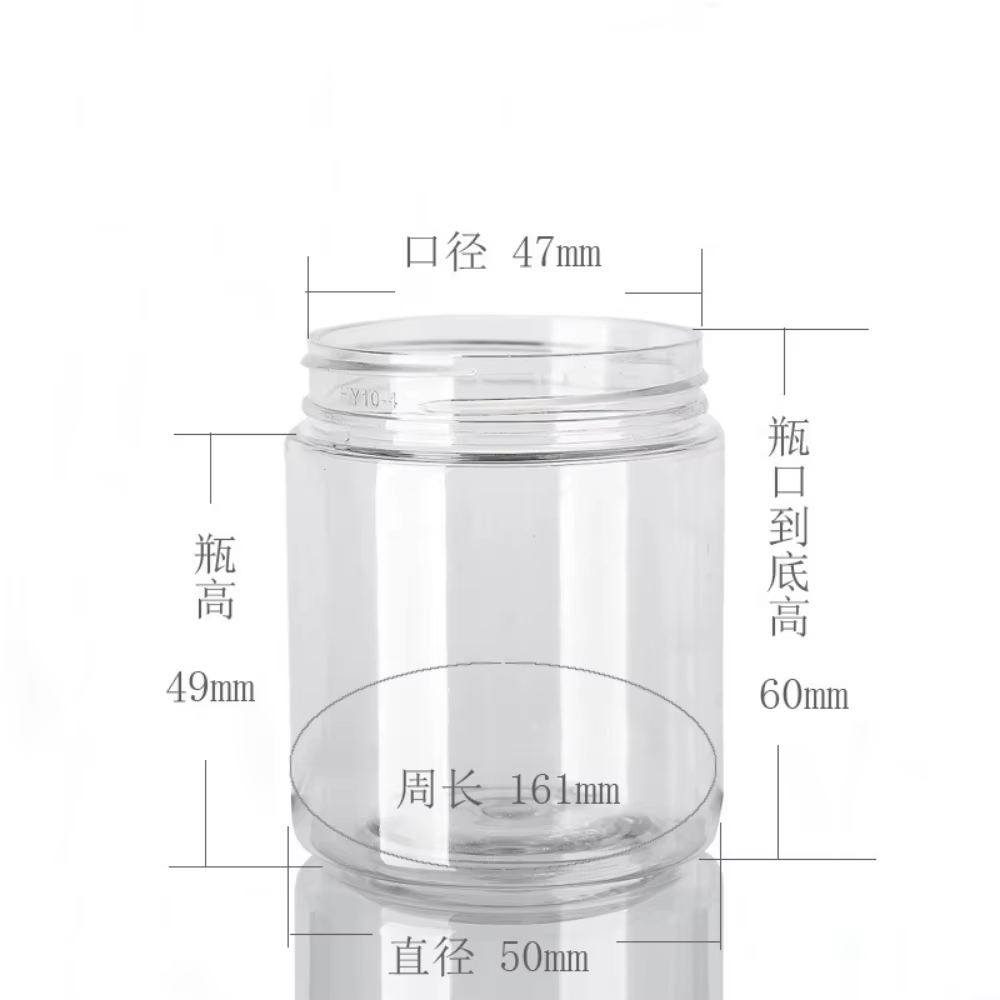 6 pcs/lot 80 ml couvercle en aluminium pots de crème Mini