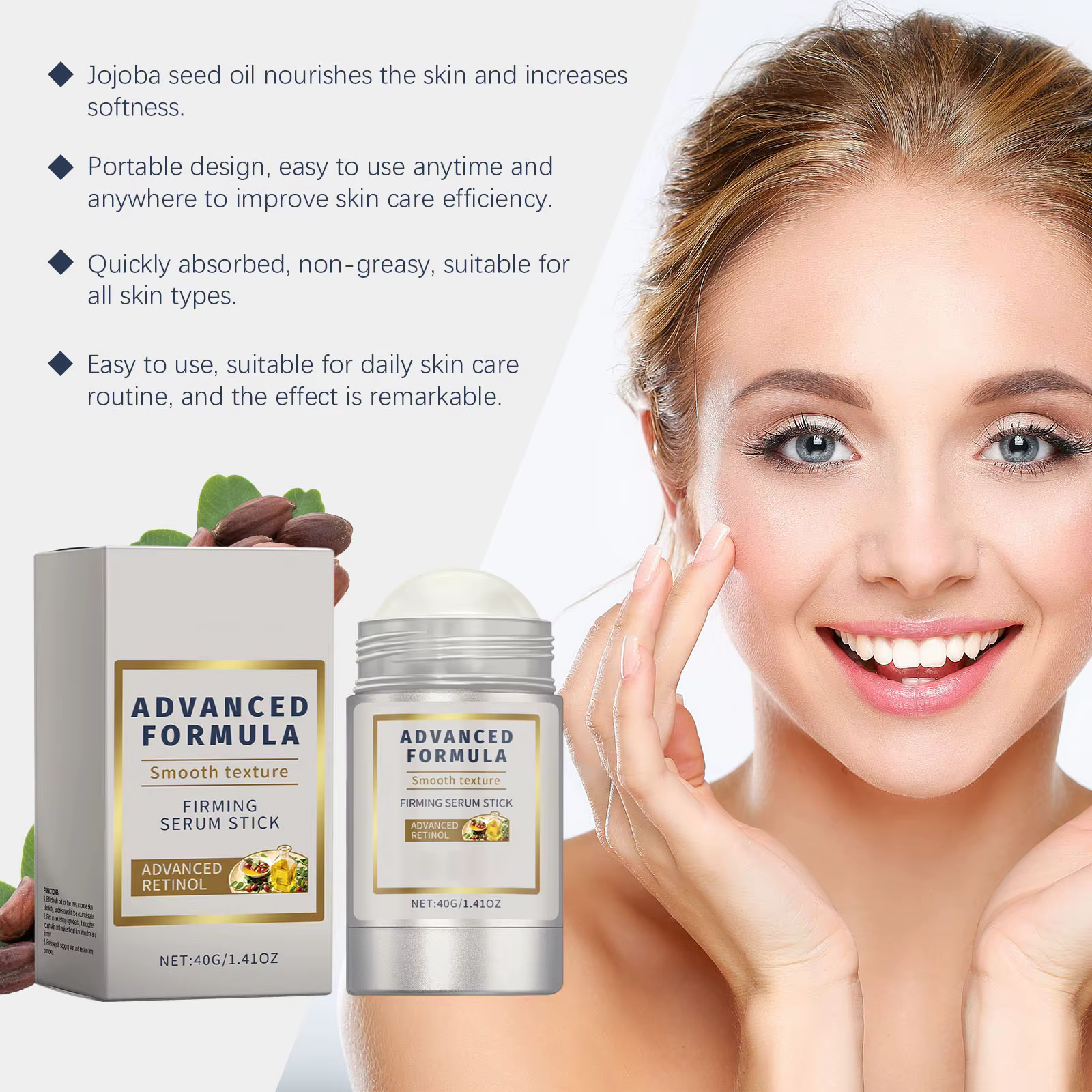 Essence de soin de la peau du visage - Convient à tous les types de peau
