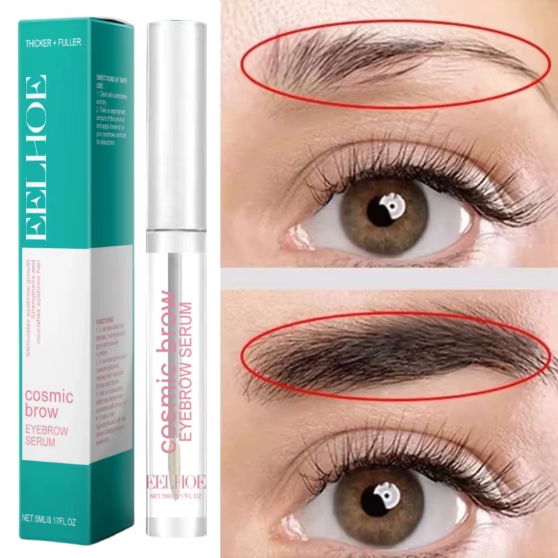 Sérum de croissance rapide des sourcils, produit Anti-perte de cheveux, prévient la calvitie, plus épais, allongeant, maquillage des sourcils