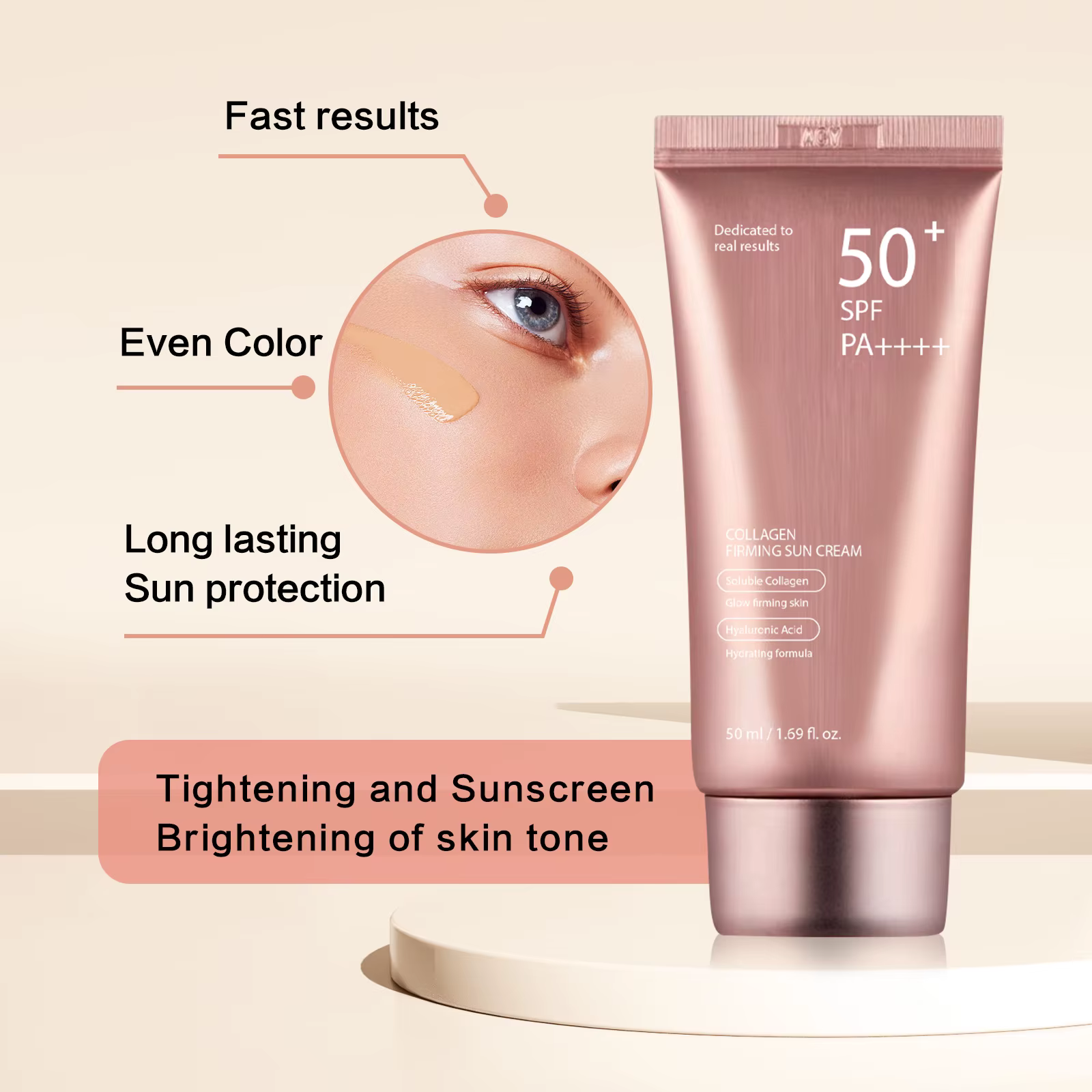 Crème solaire SPF50 PA+++ 50 ml