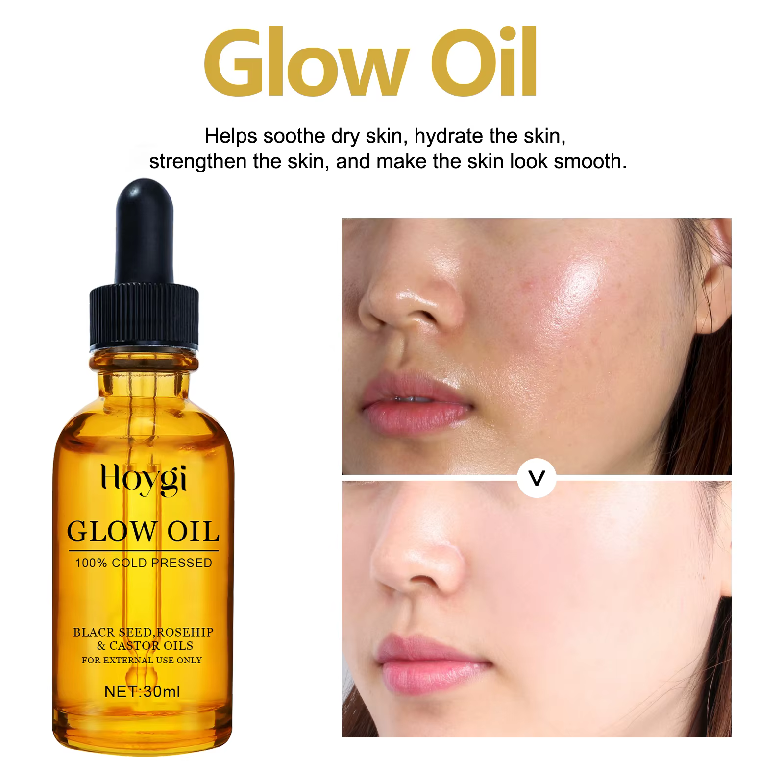Huile pour le visage Anti-âge traitement