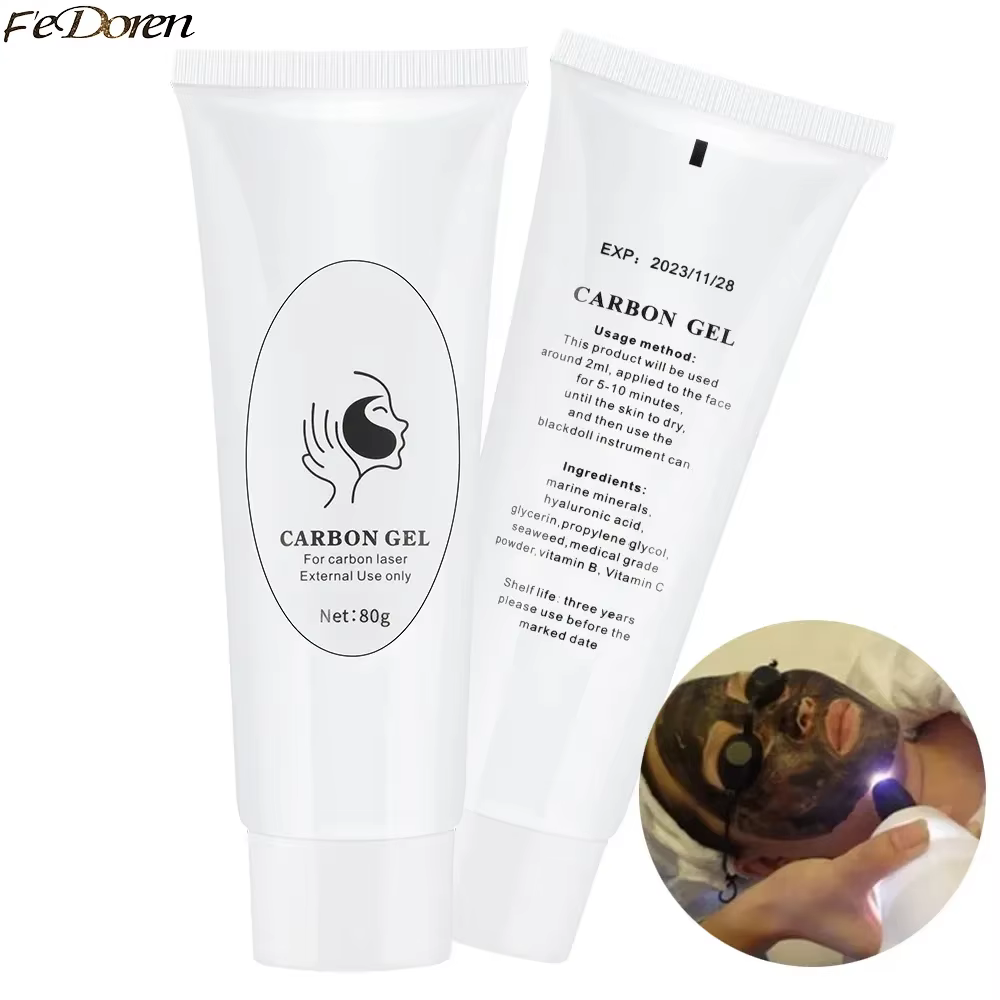 Gel Peeling au charbon 80ML pour la régénération de la peau