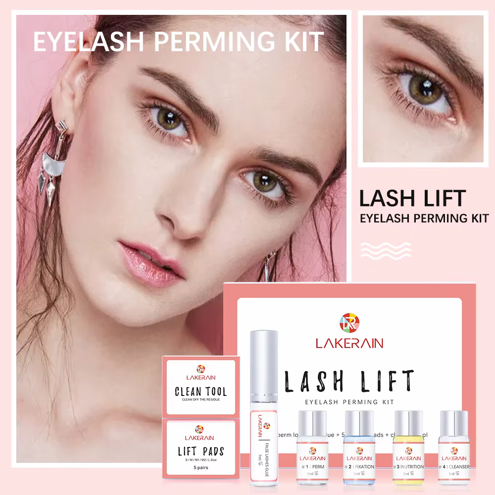 Nouveau Kit de levage de cils longue durée, Lotion permanente, colle de Fixation, cils bouclés, Salon de beauté, usage domestique, Kit professionnel