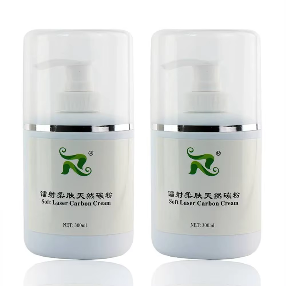 Crème de carbone noire pour poupée Laser douce