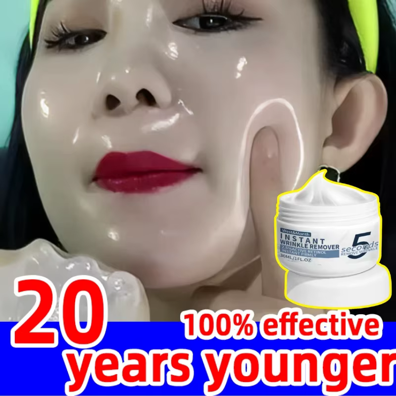 Crème pour le visage Anti-rides instantanée