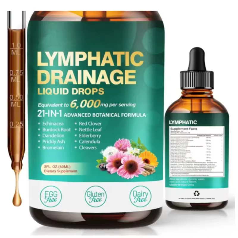 Gouttes nettoyantes lymphatiques de qualité supérieure