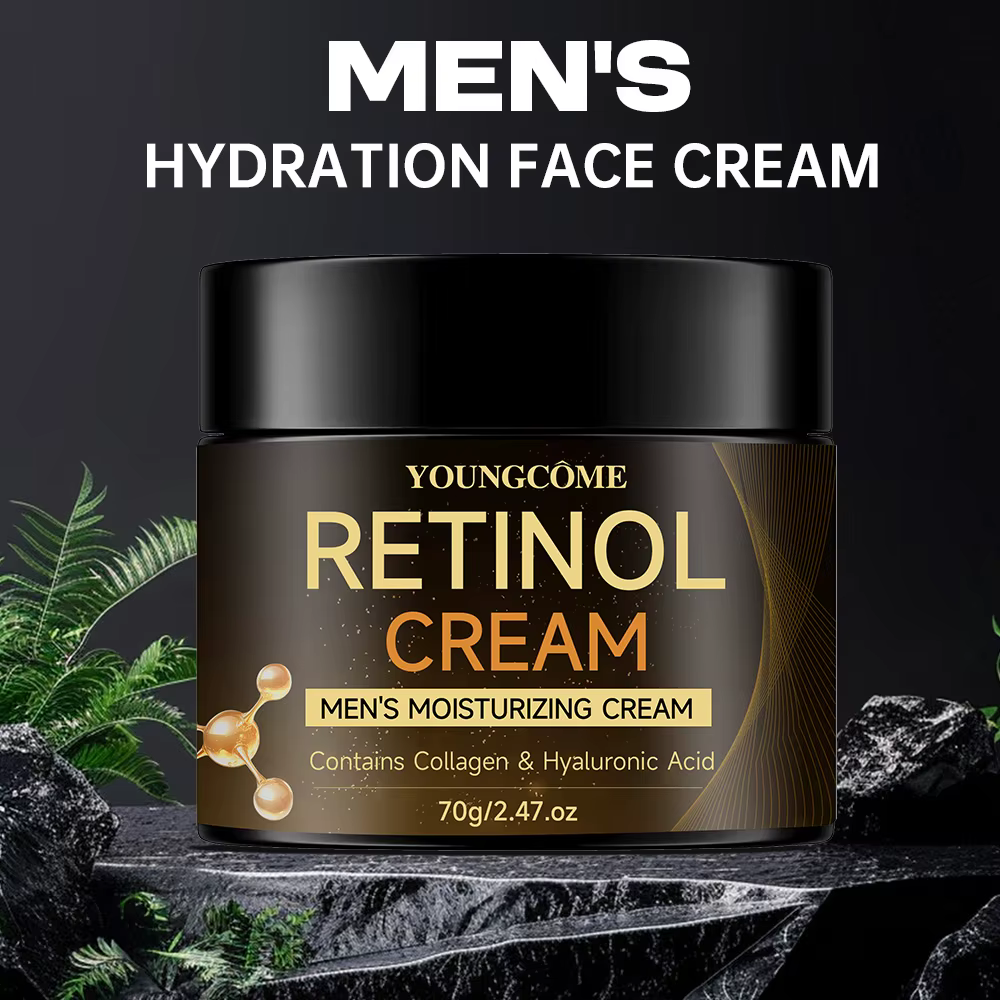 Crème hydratante au rétinol pour hommes – crème visage Anti-âge