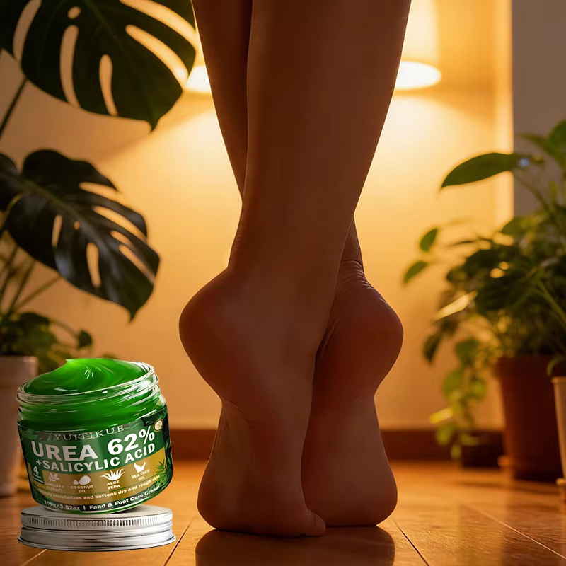 Crème pour les mains et les pieds YUITIKUE à l'urée 62% + acide salicylique | Hydrate en profondeur