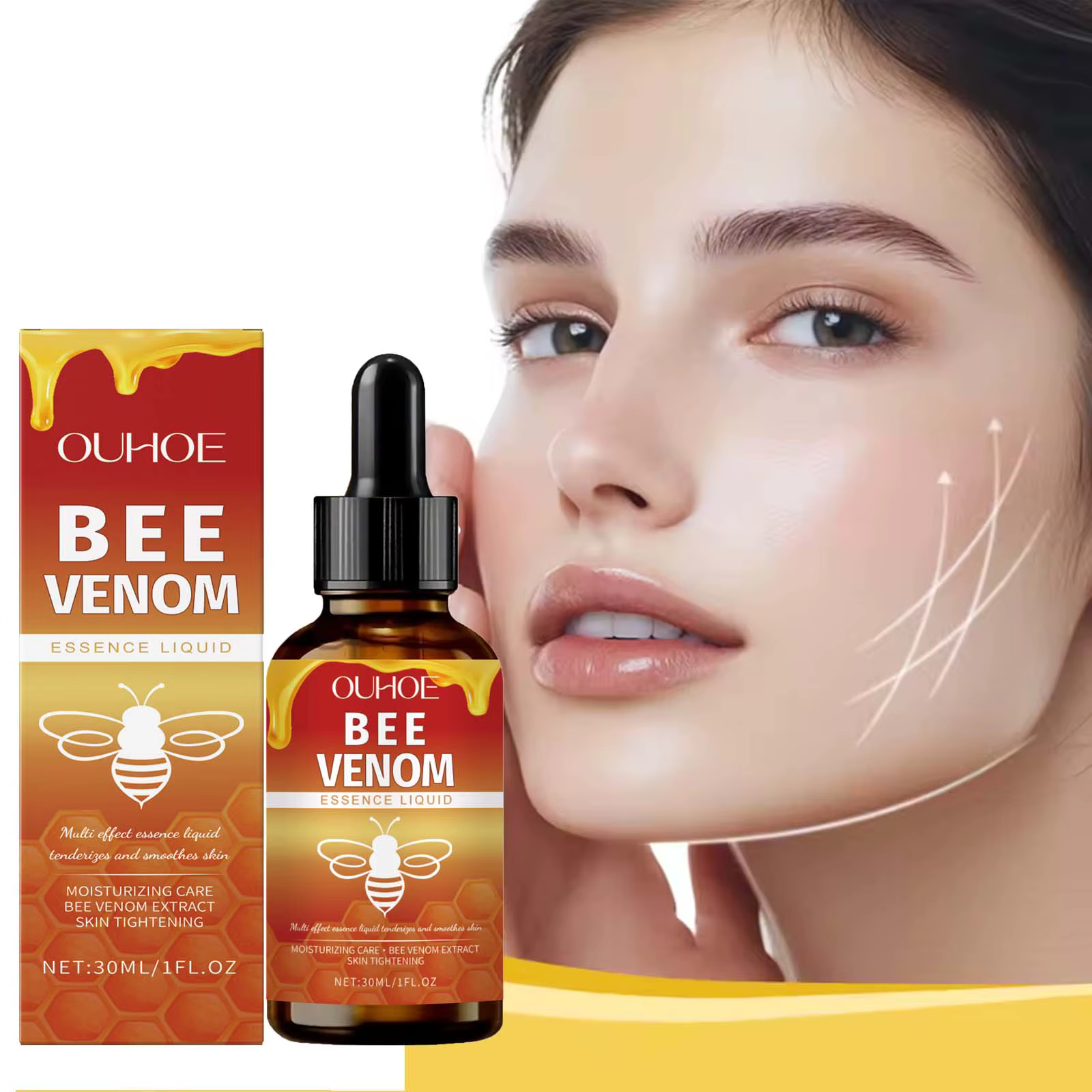 Sérum raffermissant au venin d'abeille