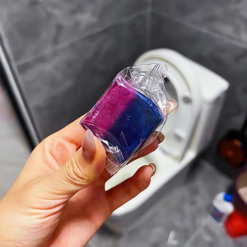 Mini Cube nettoyant pour cuvette de toilette, dissolvant de taches à haute nettoyage, éliminateur d'odeurs longue durée, facile à utiliser, blocs de nettoyage pour cuvette de toilette
