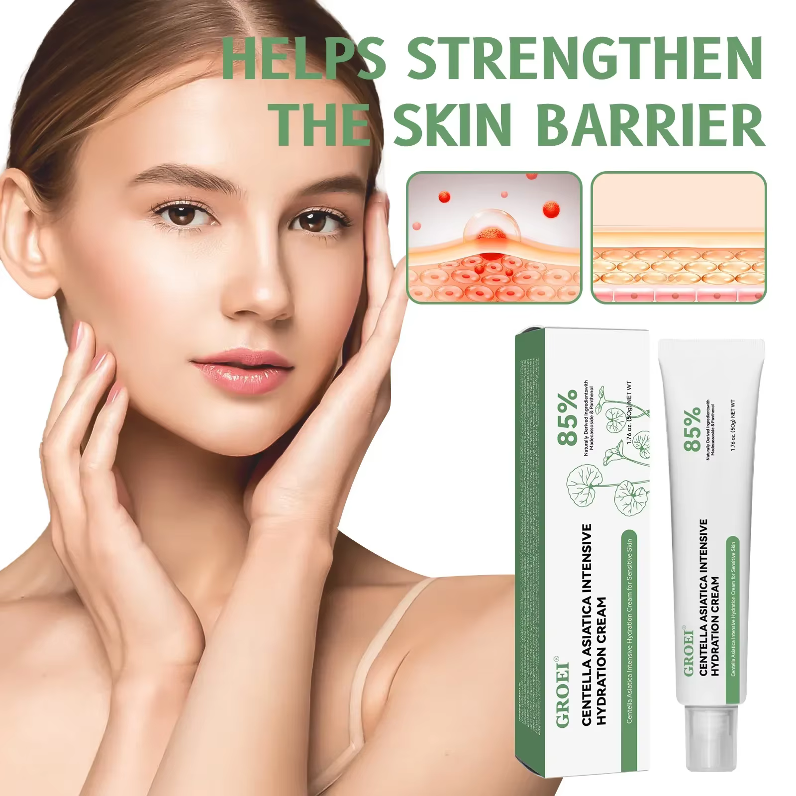 Crème pour le visage naturelle