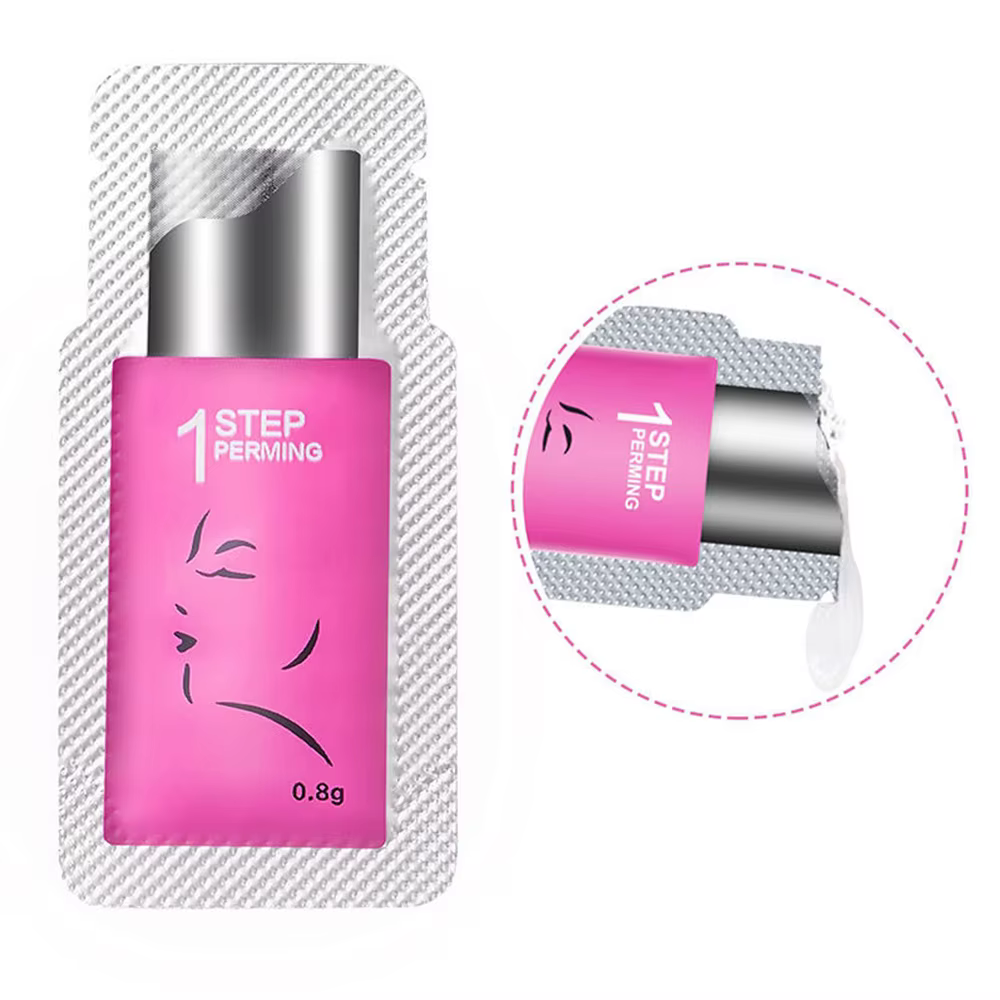 Libeauty 10/20/30 pièces 0.8 g/sac Sachet Kit de levage de cils Lotion de permanente de cils 5 à 6 Minutes de levage de cils sérum maquillage des yeux