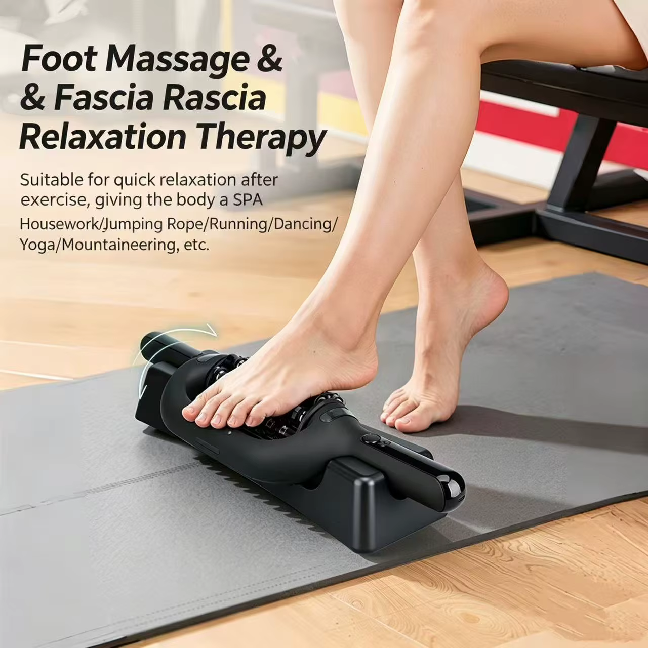 Masseur électrique à rouleaux
