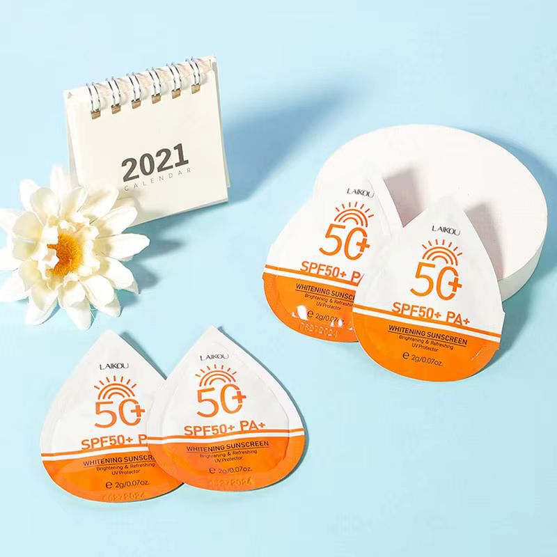 Mini crème solaire pour le visage