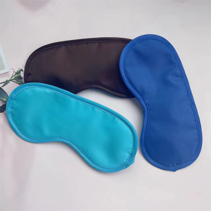 Lot de 4 masques de sommeil en soie super douce – 100 % occultants