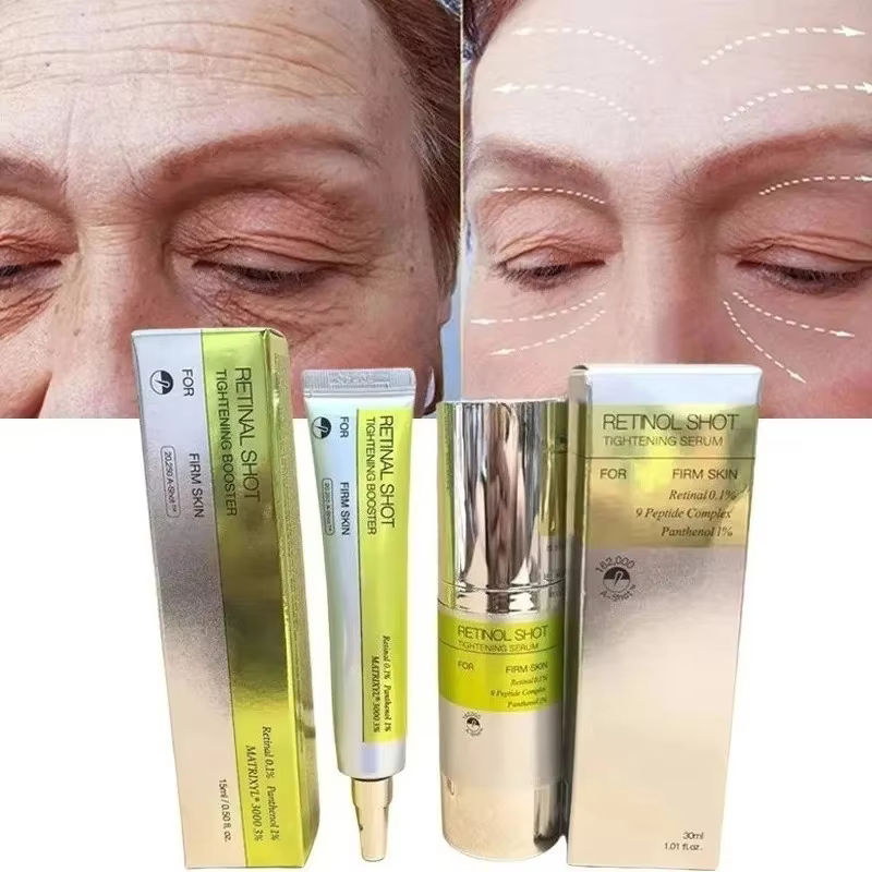 Ensemble de soins de la peau coréen original Instant The Vita A Retinal Shot : booster raffermissant