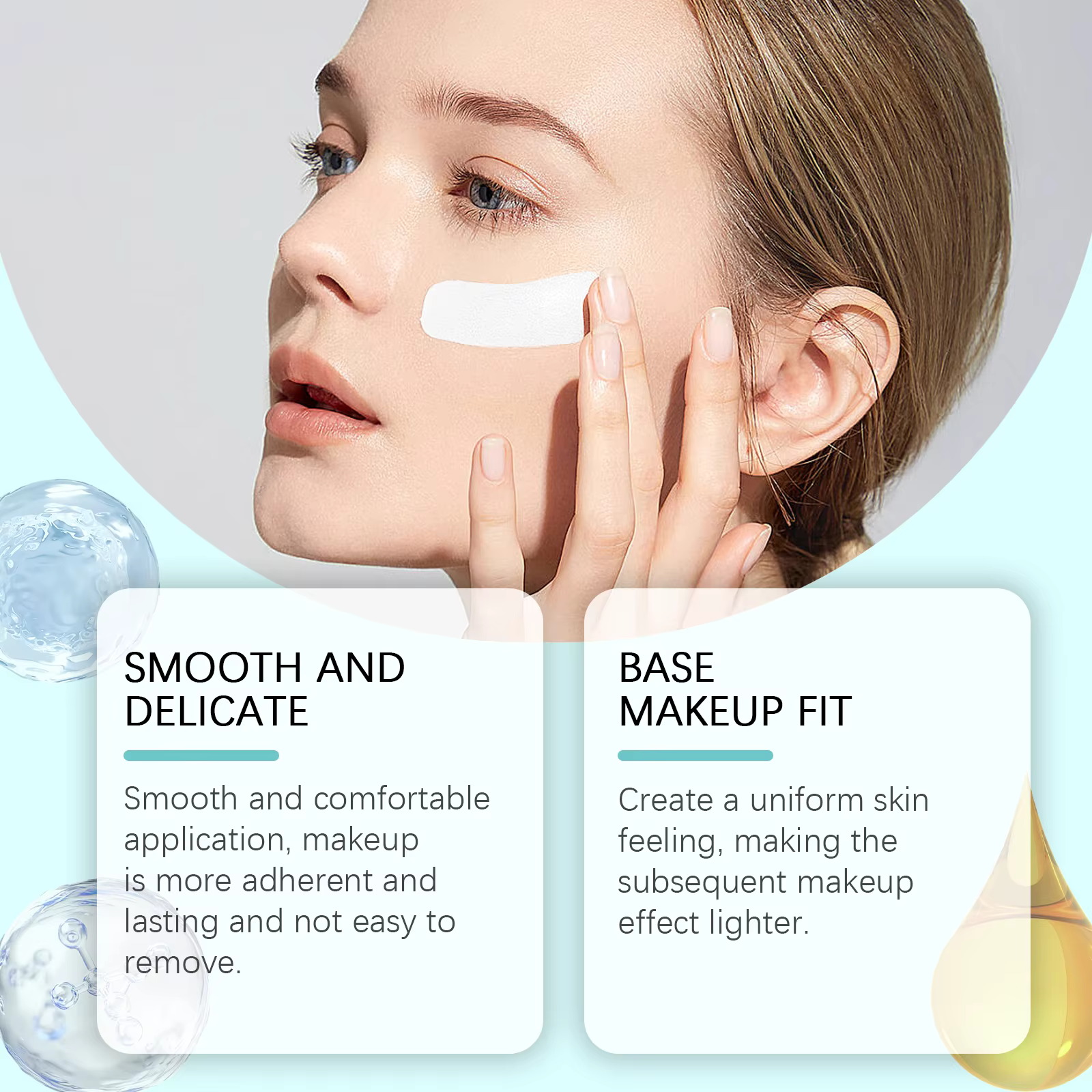 Apprêt de couverture des pores