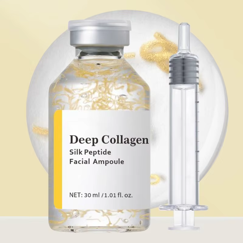 Ampoule liftante intensive au peptide de soie | Sérum anti-âge pour le visage avec collagène et complexe de 30 peptides