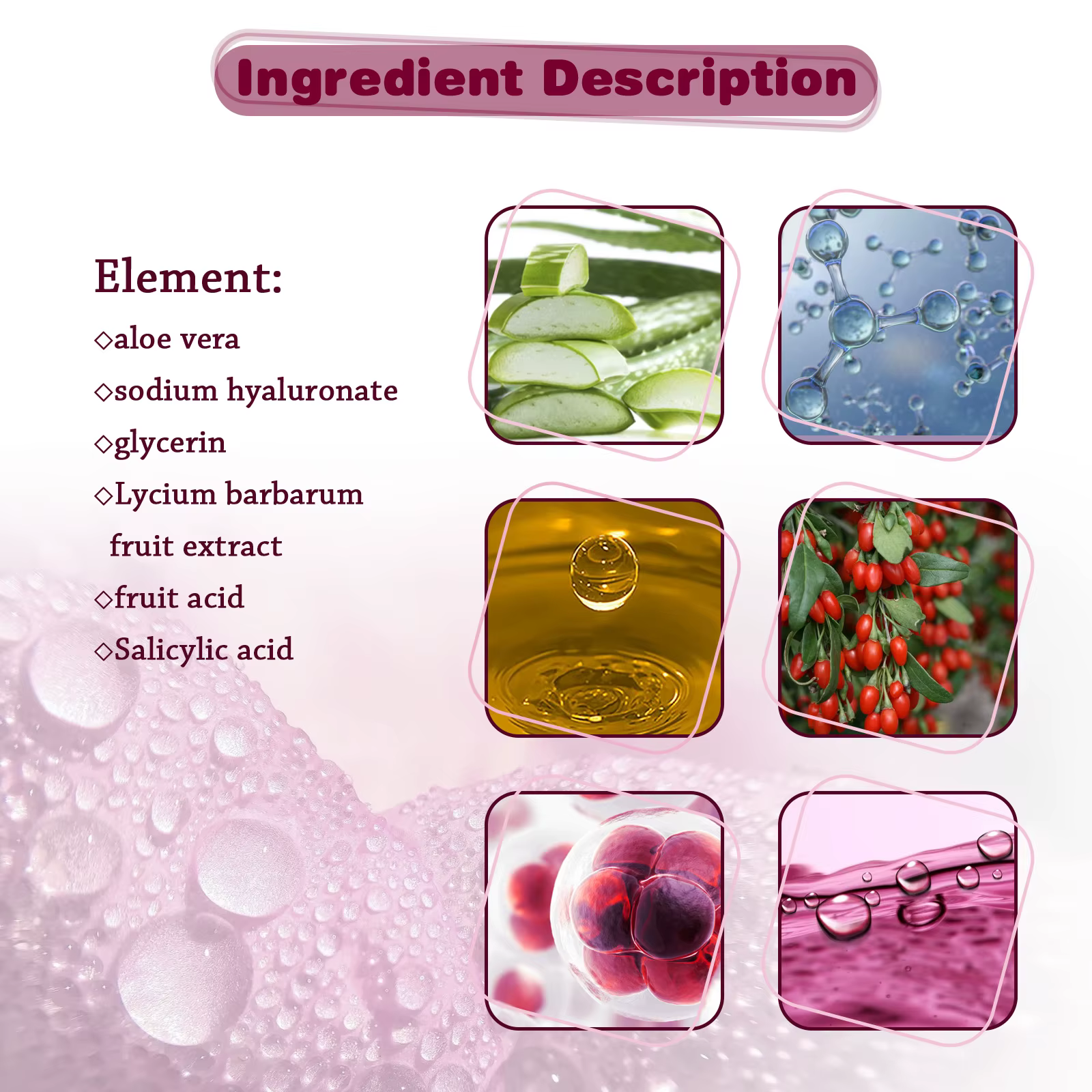 Sérum Resurfaçant 30% AHA BHA à l'Acide Glycolique – Purifie les Pores Obstrués, Lisse la Peau Terne, Apaise les Rougeurs à l'Aloe, Essence Exfoliante Douce