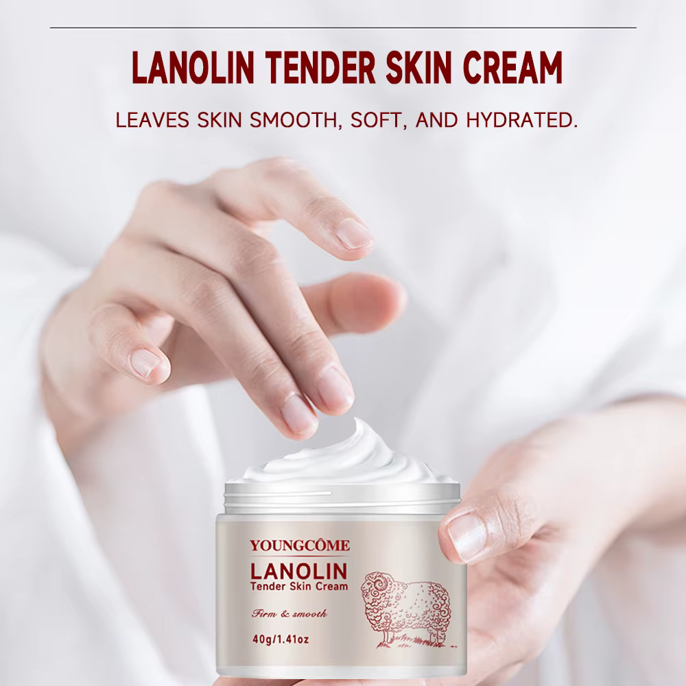 Crème de lanoline 100% pure pour peaux sèches et démangeaisons