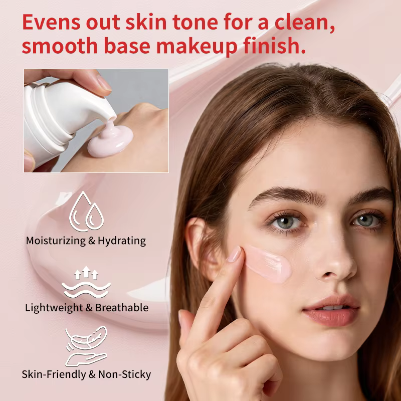 Crème solaire teintée - Crème BB rose clair avec SPF50