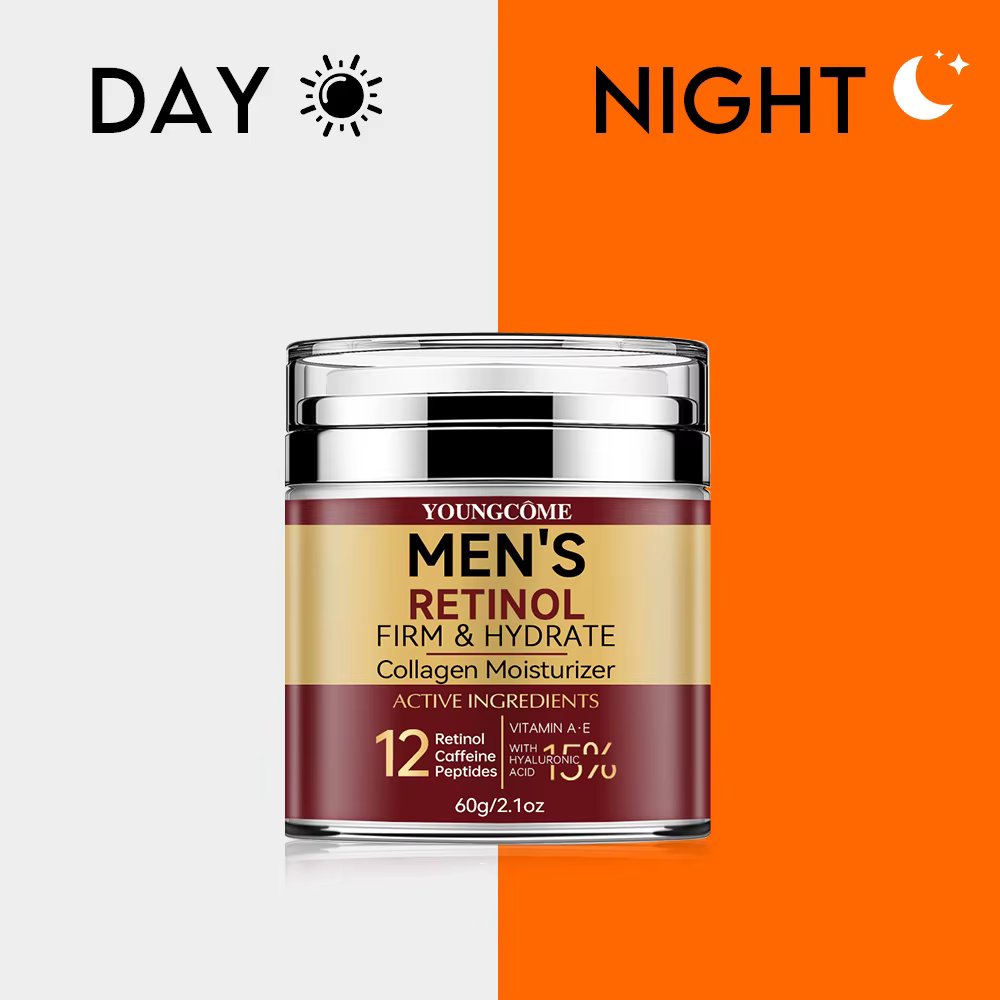 Crème pour le visage raffermissante au rétinol pour homme