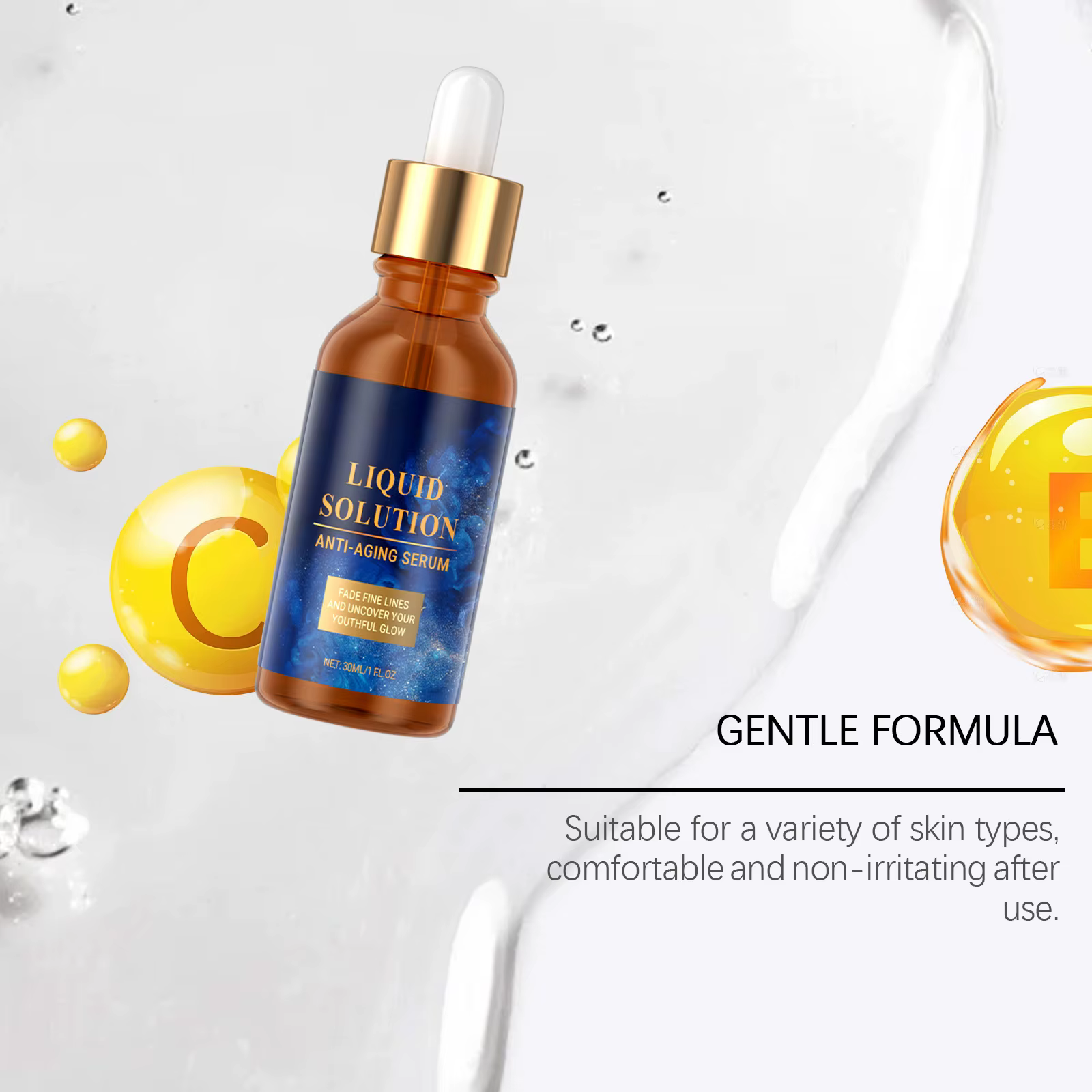 Sérum Anti-âge, réduit les rides