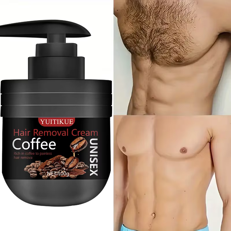 Crème d'épilation pour hommes