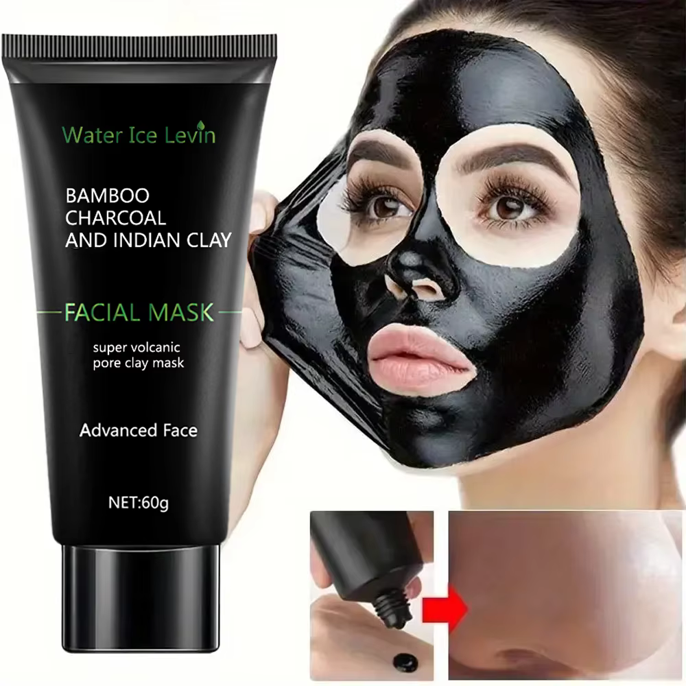 Masque noir au charbon de bambou