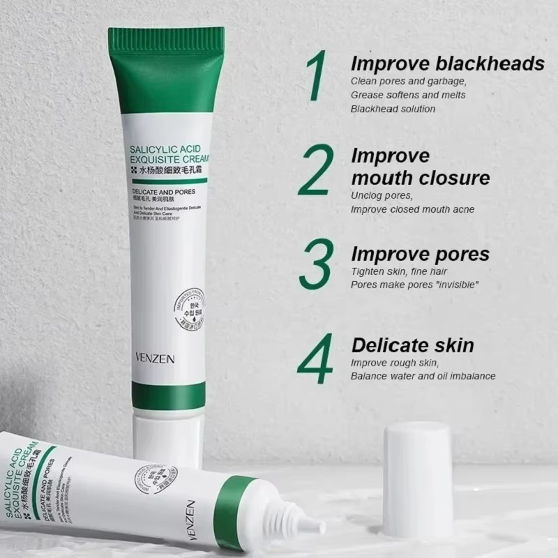 Crème pour le visage à l'acide salicylique