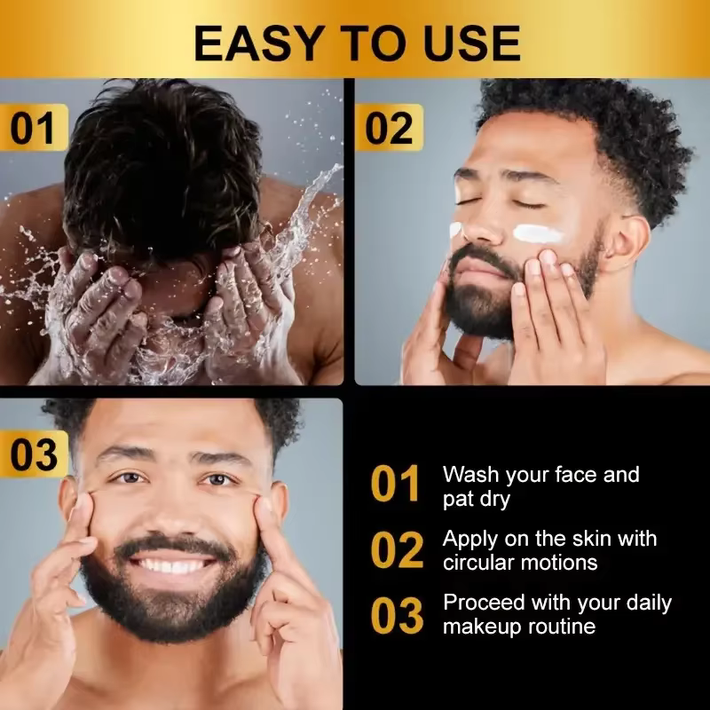 Crème hydratante pour le visage au rétinol pour hommes