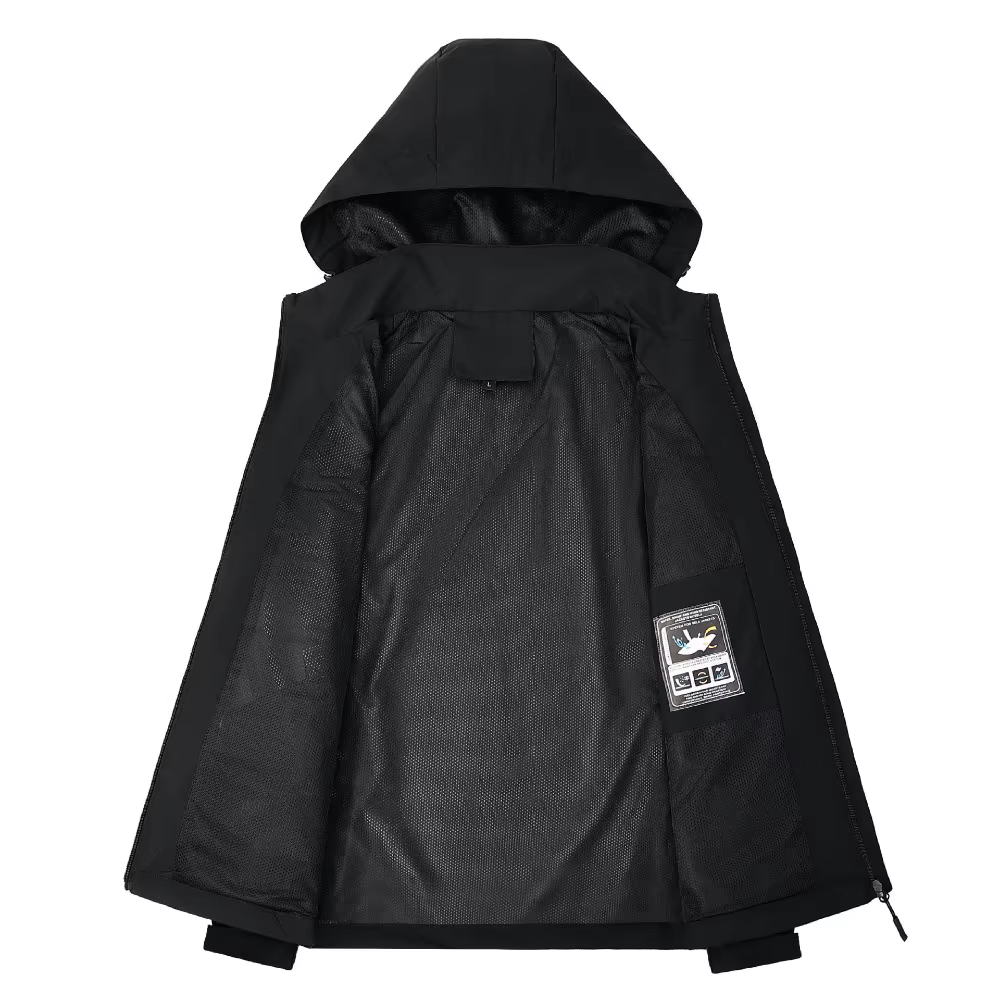 Veste de pluie imperméable légère pour hommes, imperméable d'extérieur à capuche, veste coupe-vent de randonnée, vestes d'escalade en plein air