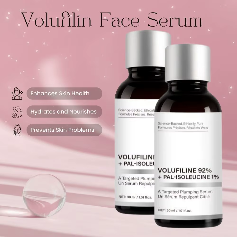 Sérum Visage Volufilin avec Niacinamide et Acide Hyaluronique – Hydratant