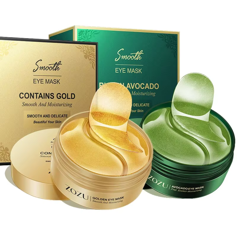 60/120 pièces masque pour les yeux avocat or hydrater raffermissant améliorer les sacs