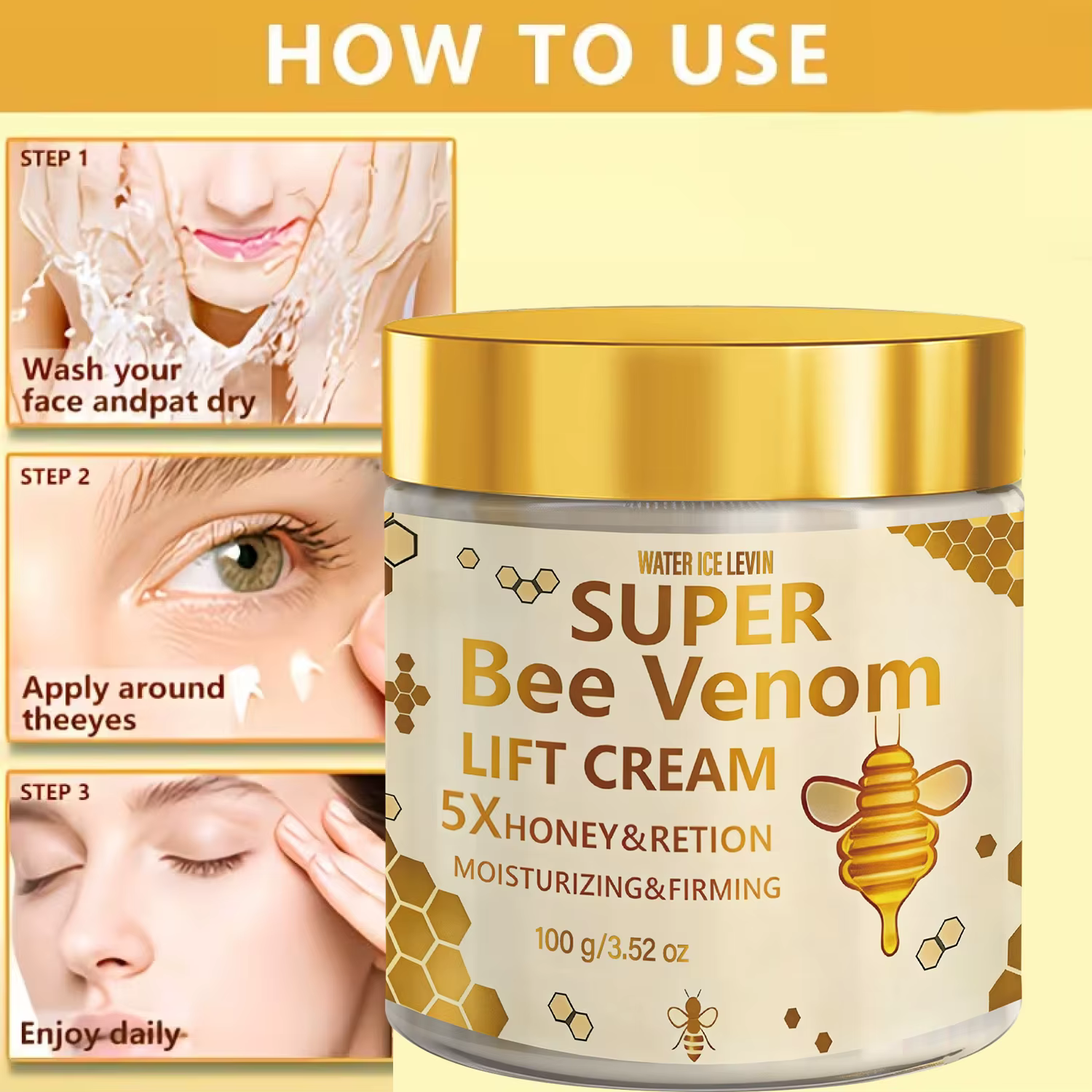 Crème Visage au Venin d'Abeille