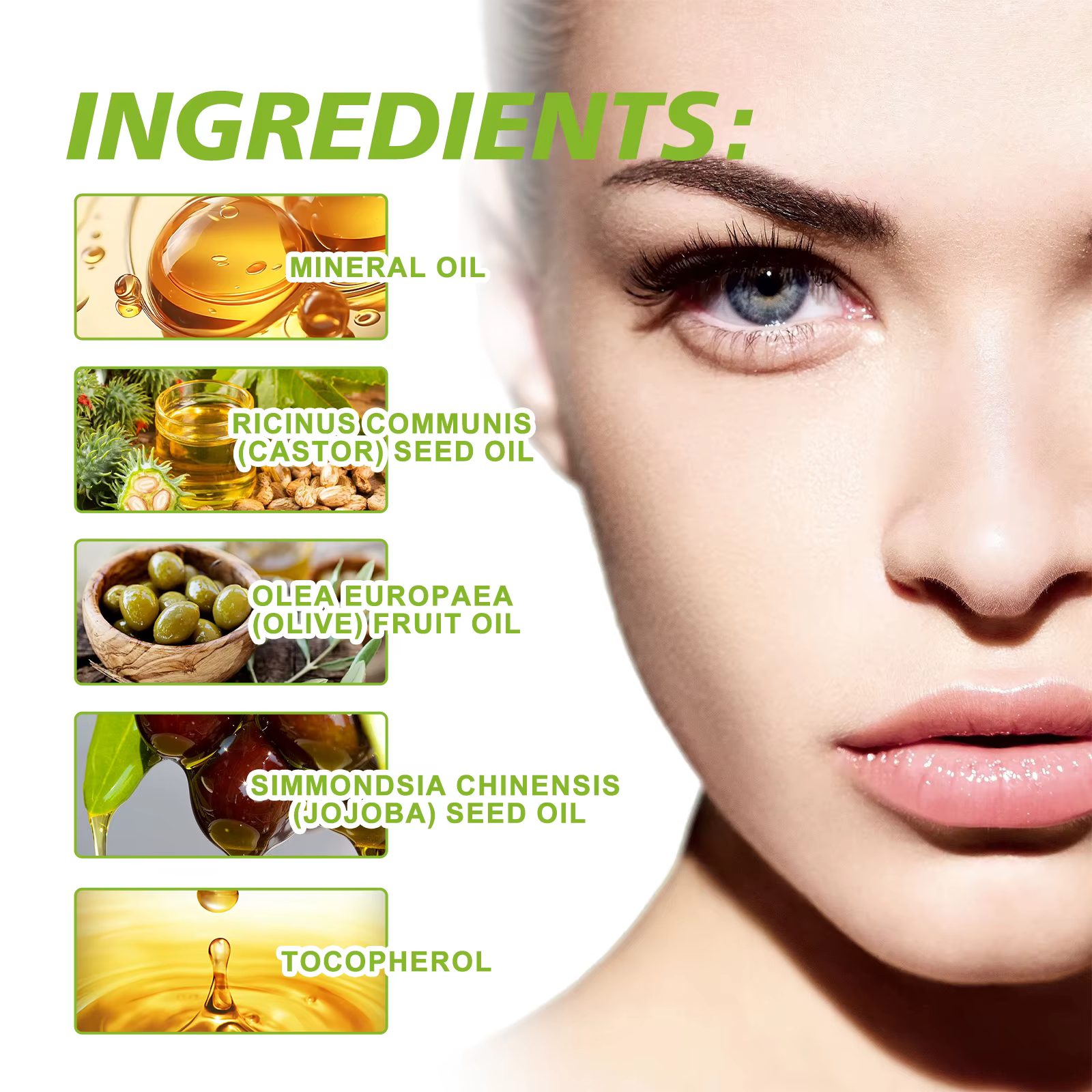 Sérum pour cils 100% naturel pur