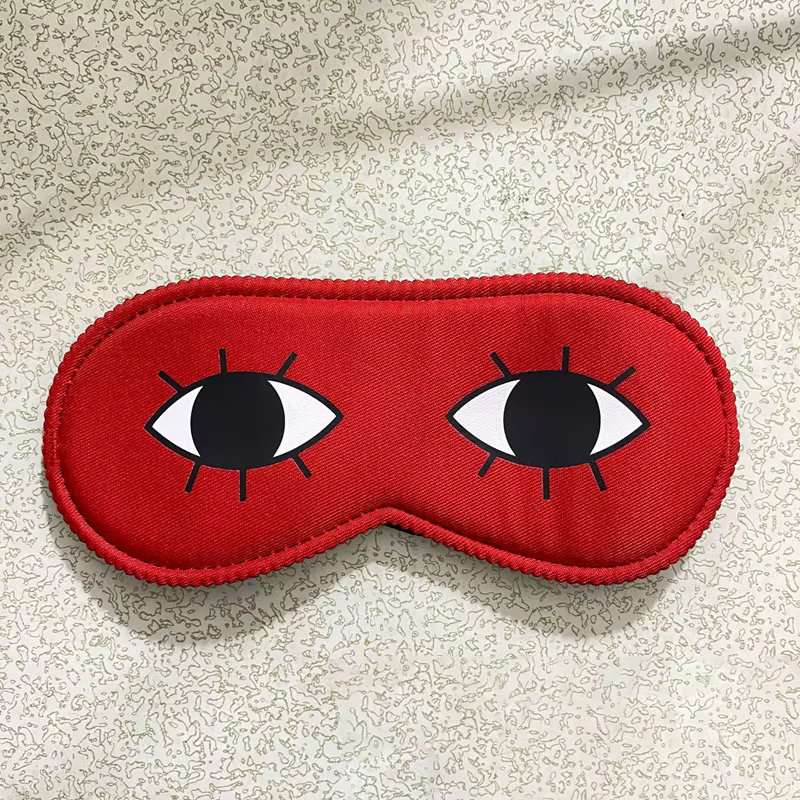 Masque de sommeil mignon à motif de dessin animé
