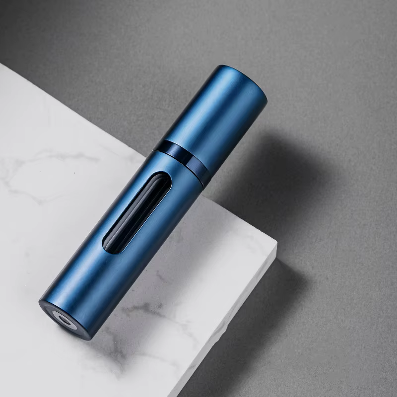 Bouteille de parfum rechargeable en verre de 8ml, avec pompe à parfum en Spray, conteneurs cosmétiques vides portables de voyage, Mini bouteille atomiseur de pulvérisation