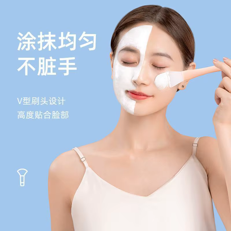 Brosse pour masque Facial en Silicone