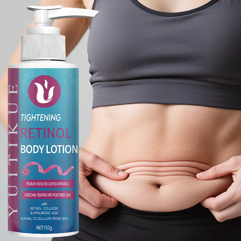 La Lotion pour le corps au rétinol améliore visiblement la fermeté et hydrate la peau