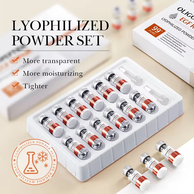 BIOAOUA Oligopeptide visage réparation de la peau ensemble de poudre lyophilisée