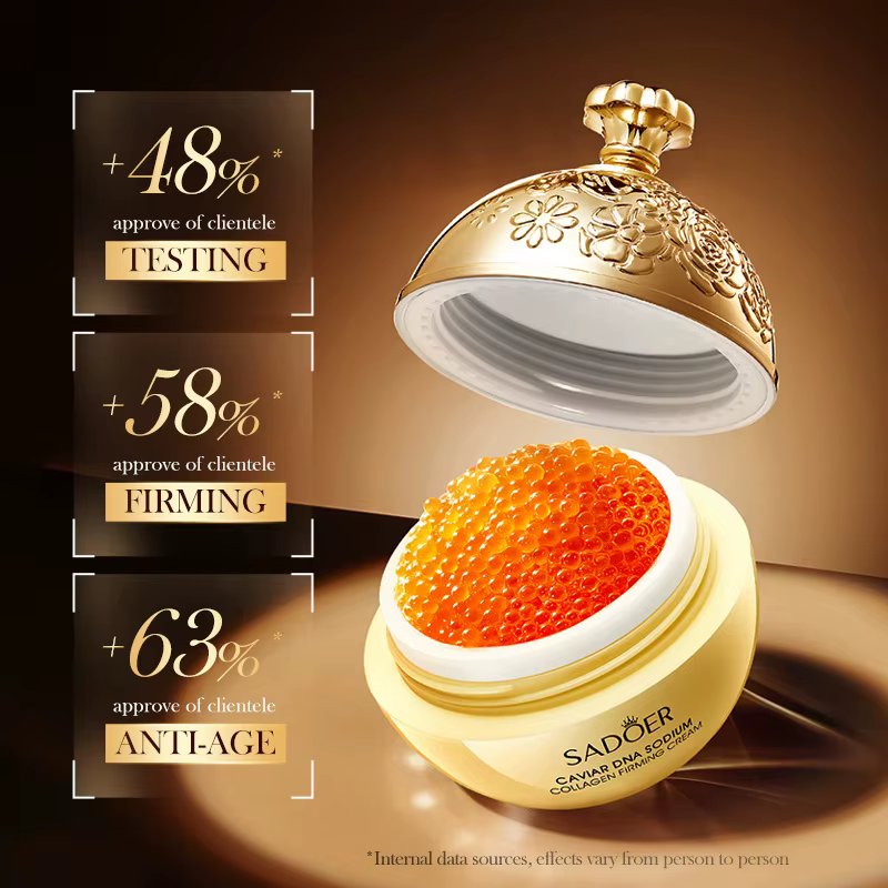 Crème Anti-âge à l'essence de Caviar de luxe