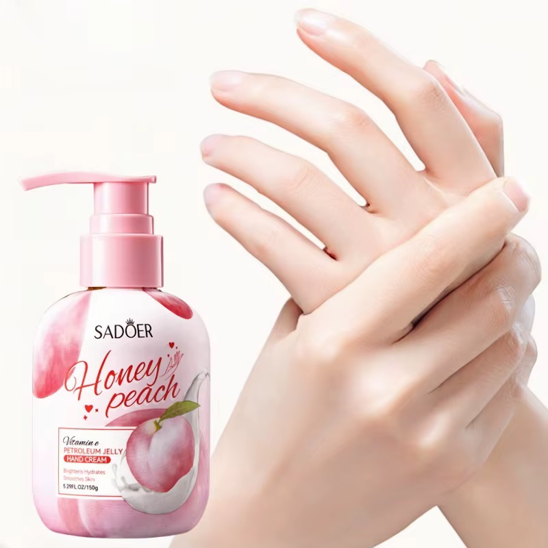 Crème pour les mains à la pêche 150g