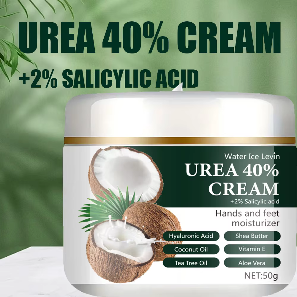 Crème pour les mains et les pieds à l'acide salicylique 40% d'urée + 2%