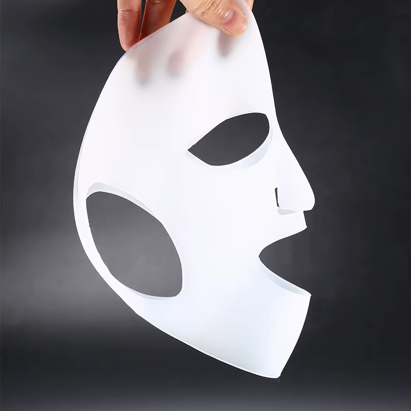 Masque facial en silicone réutilisable