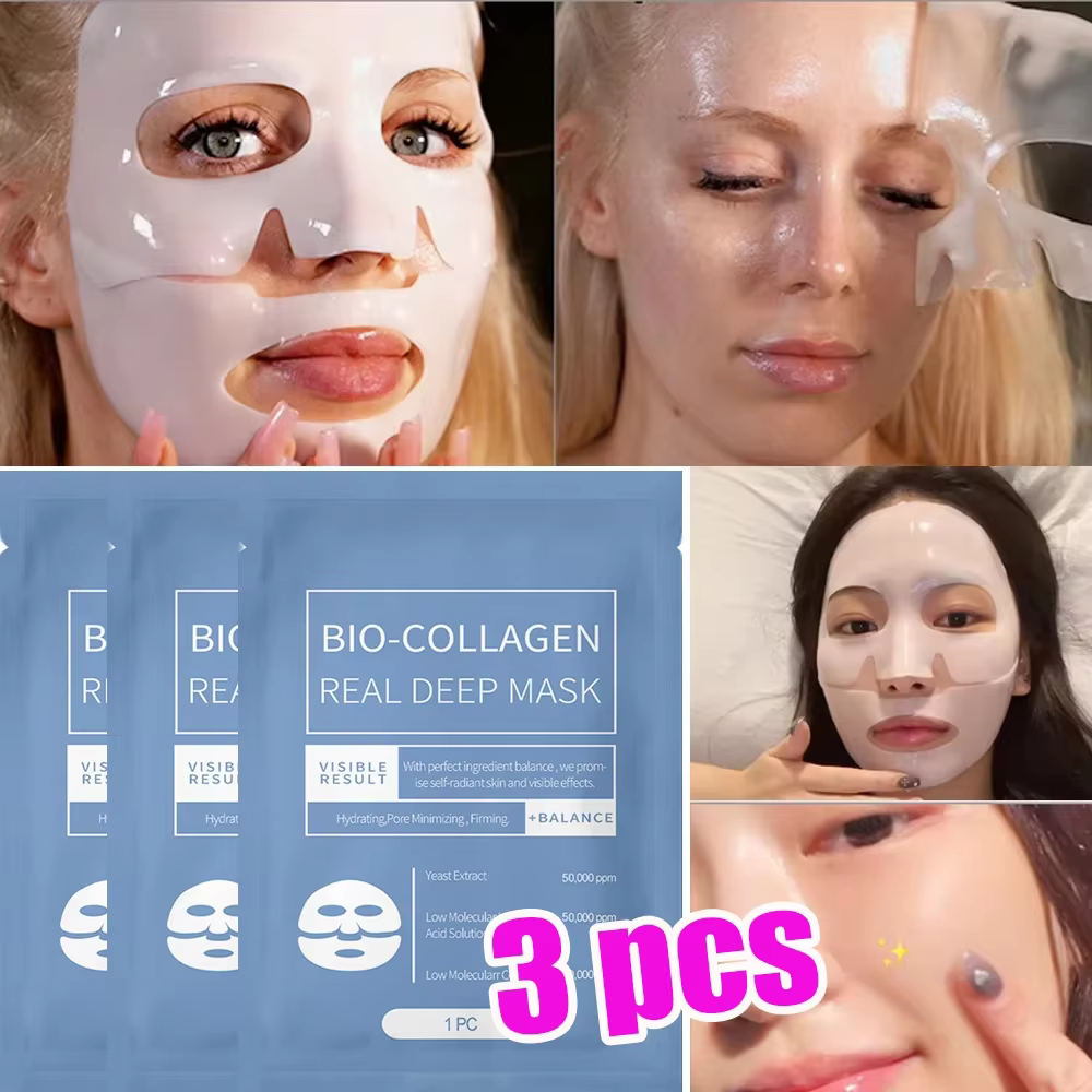 Masque facial au collagène Bio