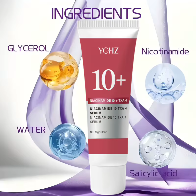 Crème hydratante double effet à la niacinamide 10%+4% Txa, soin anti-âge, éclaircissant deux-en-un, unifie le teint et raffermit la peau, hydrate la peau pour atténuer les rides